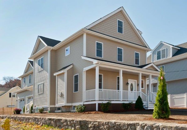 49 Tarbox Street Dedham, MA 02026 - Photo 3 of 30 a front view of a house