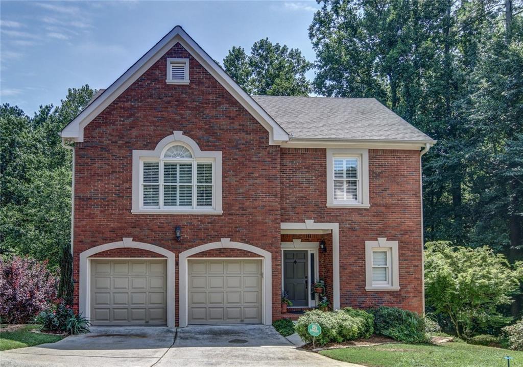 Classic curb appeal provided by brick front and detailed landscaping.  Connemara is a private, single entrance, cul-de-sac community.