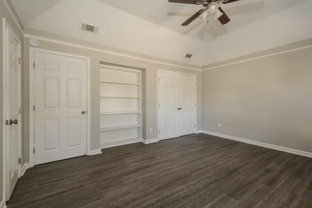 wooden floor in an empty room