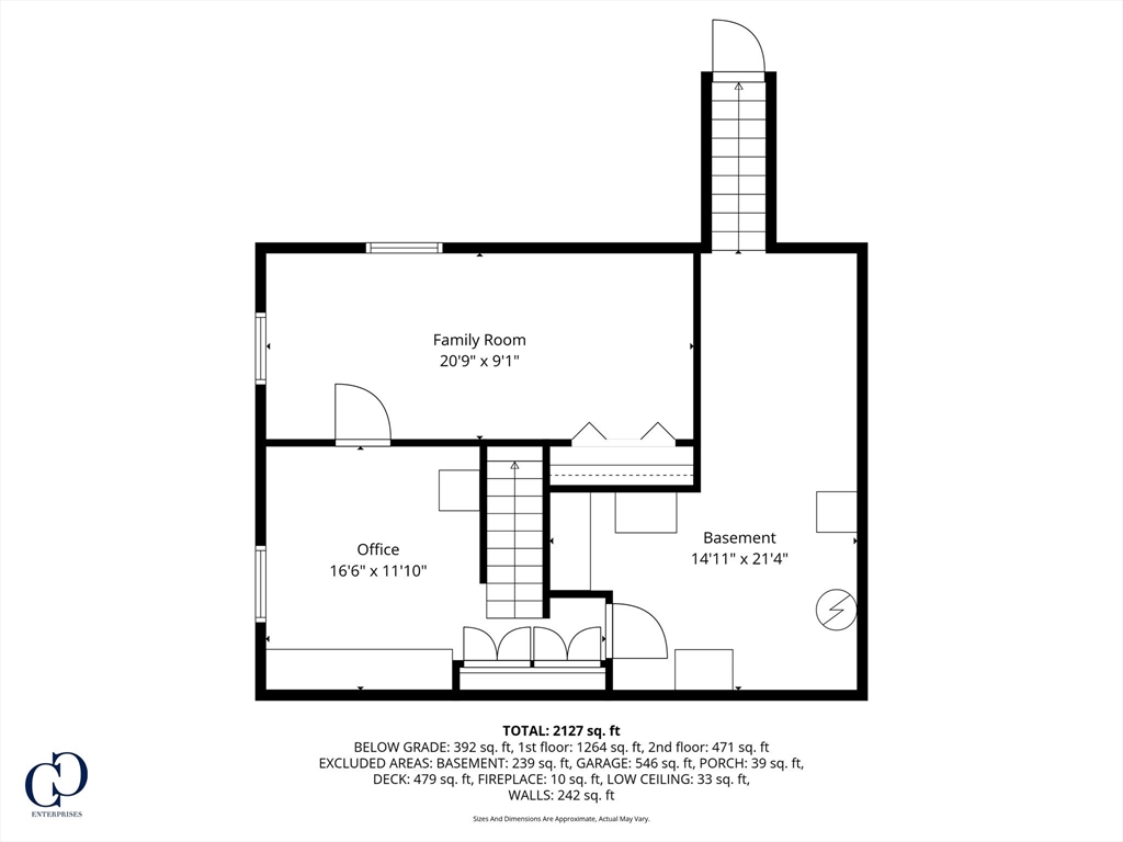 63 Bancroft Road Cohasset, MA 02025 - Photo 41 of 41 a picture of a floor plan