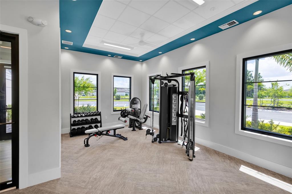 14086 Ginnie Spgs Way Parrish, FL 34219 - Photo 37 of 49 a view of a room with gym equipment