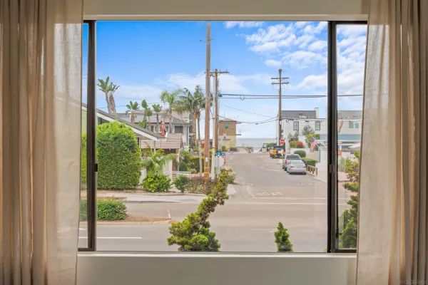 a view of a city from a window