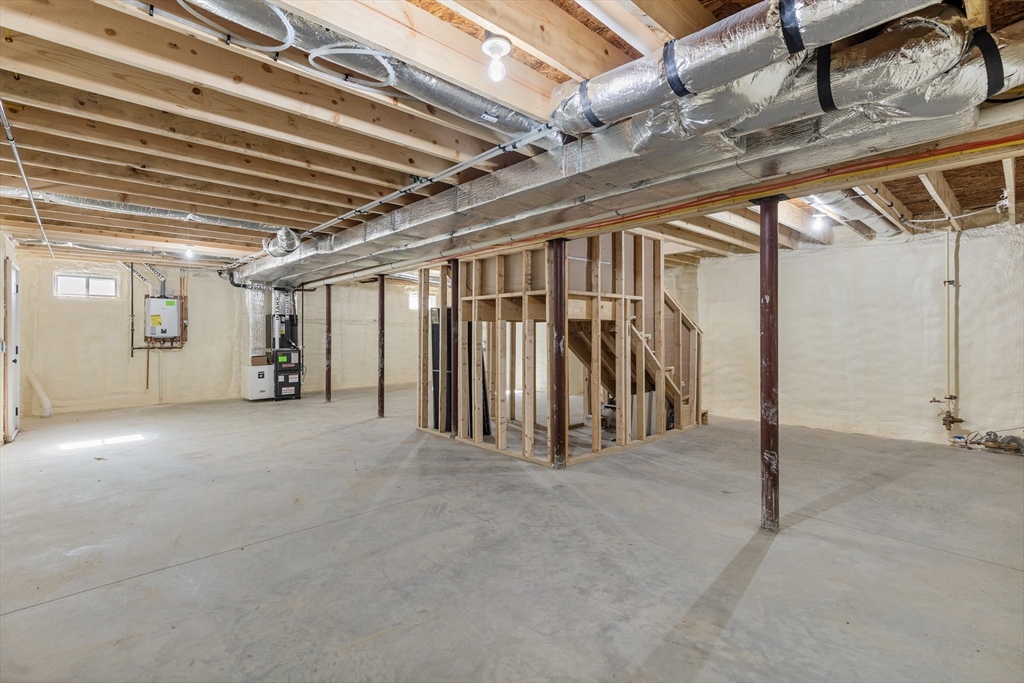 60 Wesson Street Grafton, MA 01536 - Photo 38 of 42 a view of a room with wooden ceiling