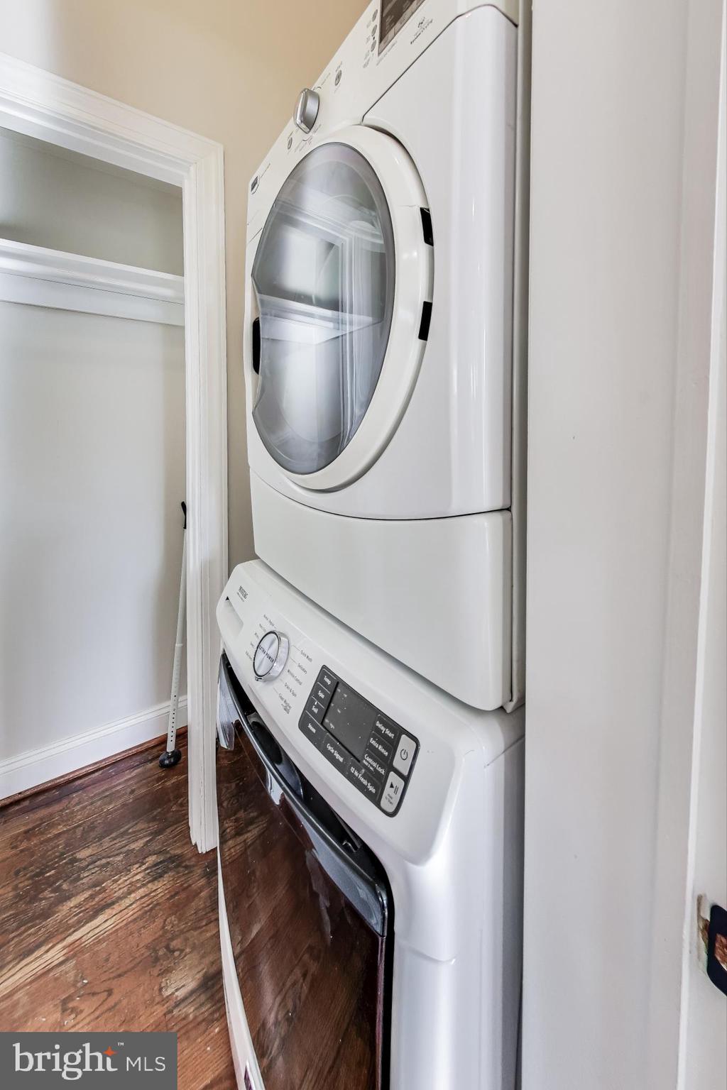4301 Kansas Avenue Northwest Washington, DC 20011 - Photo 29 of 80 a utility room with dryer and washer