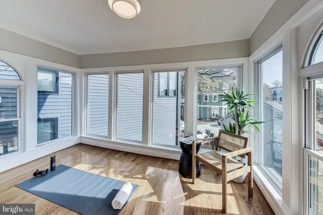 a view of entryway and hall