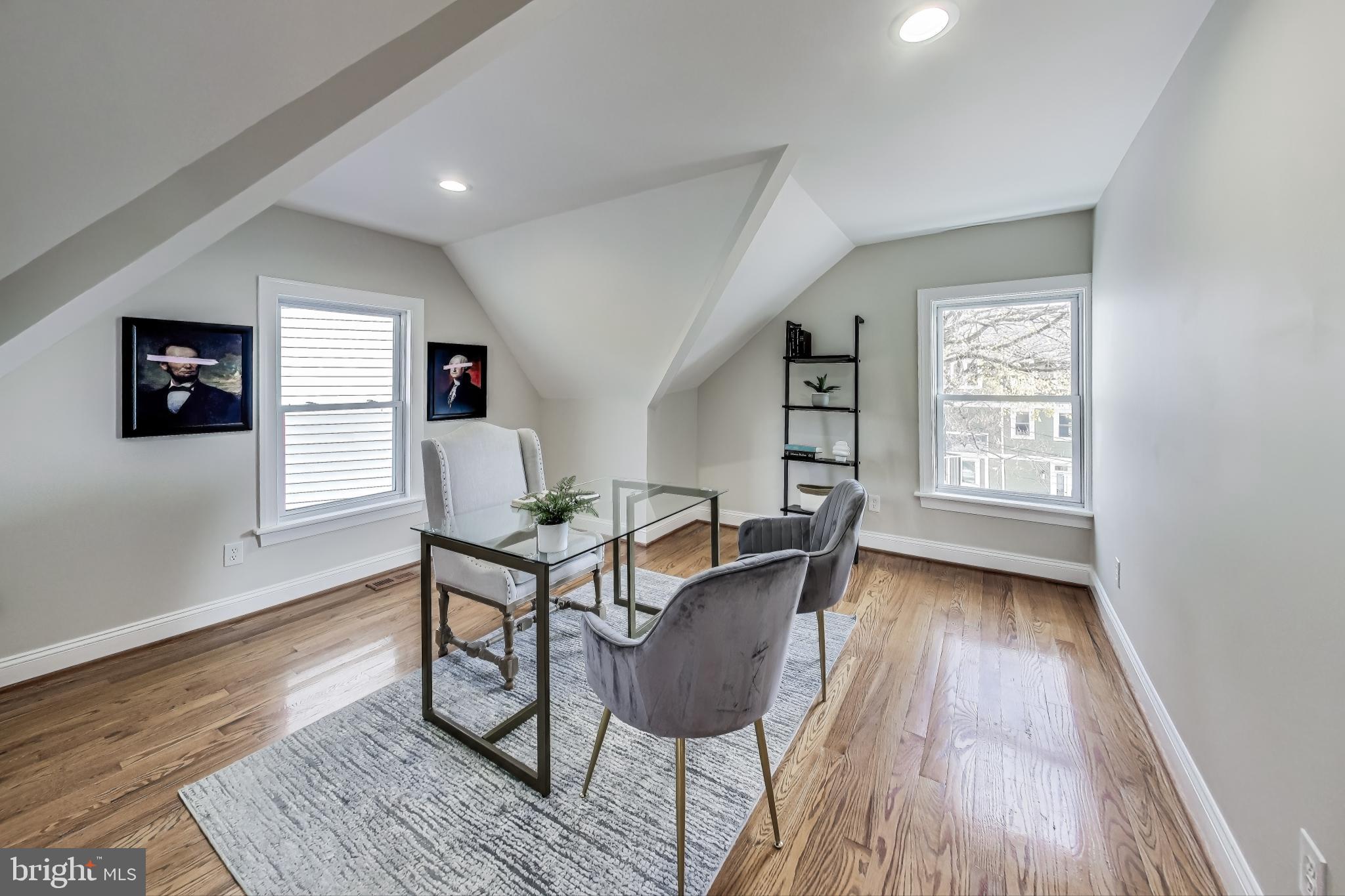 4301 Kansas Avenue Northwest Washington, DC 20011 - Photo 46 of 80 a view of a livingroom with furniture and wooden floor