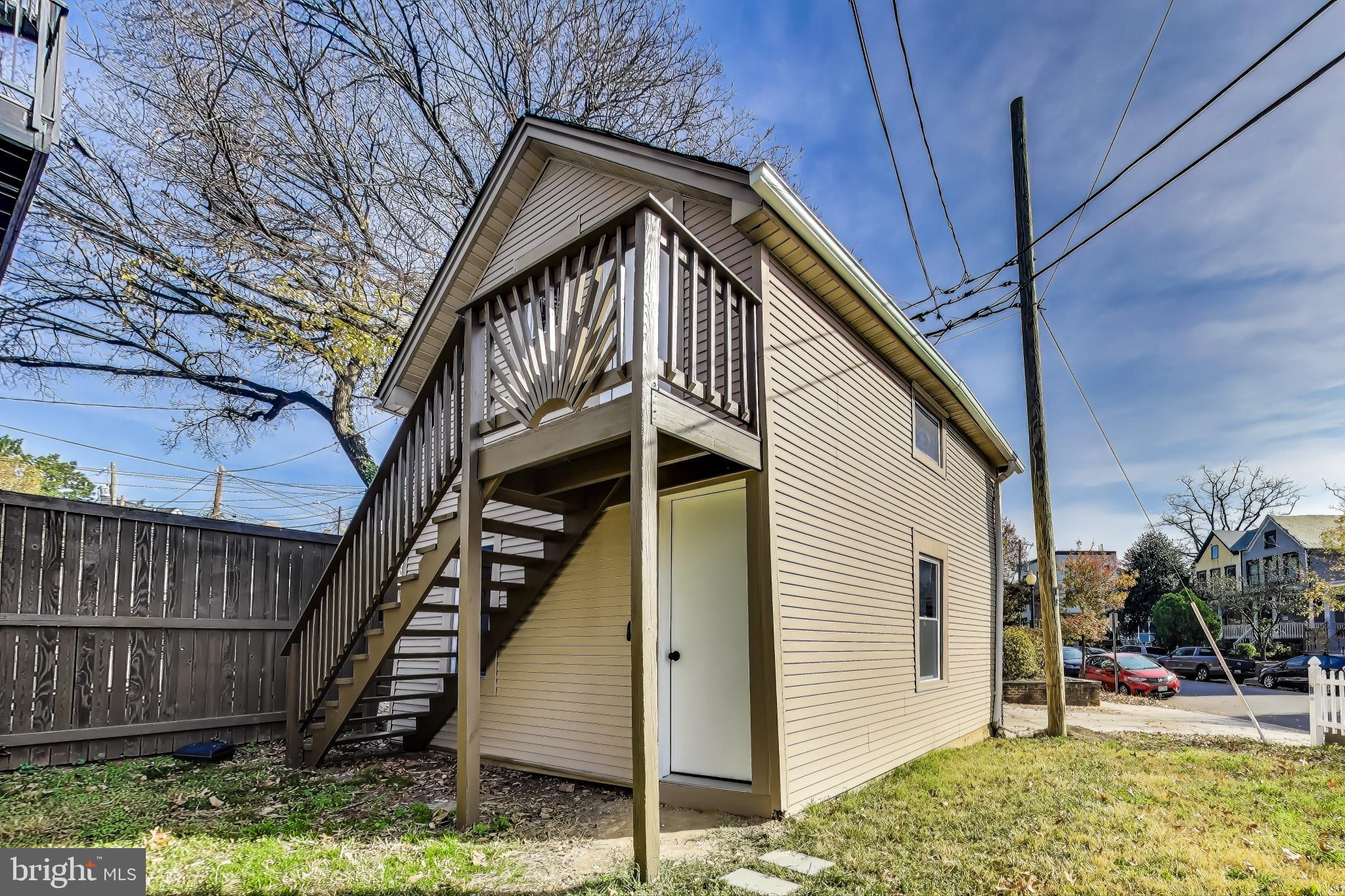 4301 Kansas Avenue Northwest Washington, DC 20011 - Photo 76 of 80 a view of a house with wooden fence