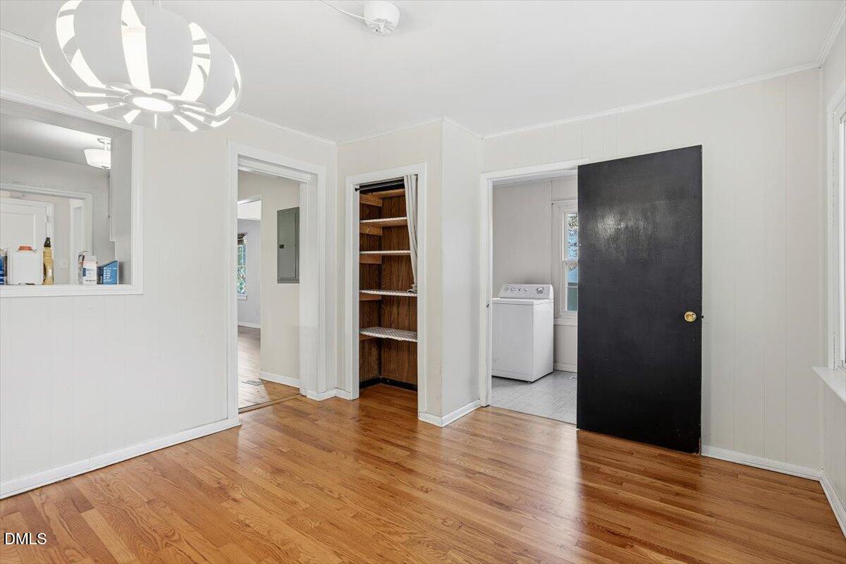 2106 Tudor Place Raleigh, NC 27610 - Photo 8 of 16 wooden floor in an empty room
