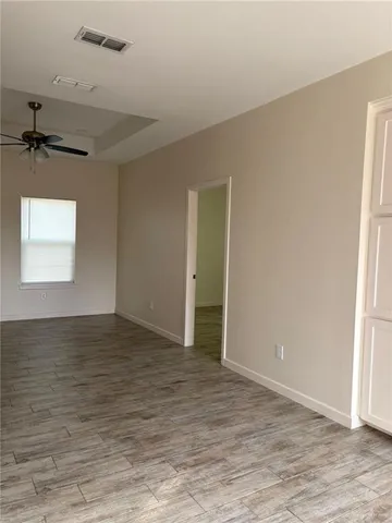 wooden floor in an empty room