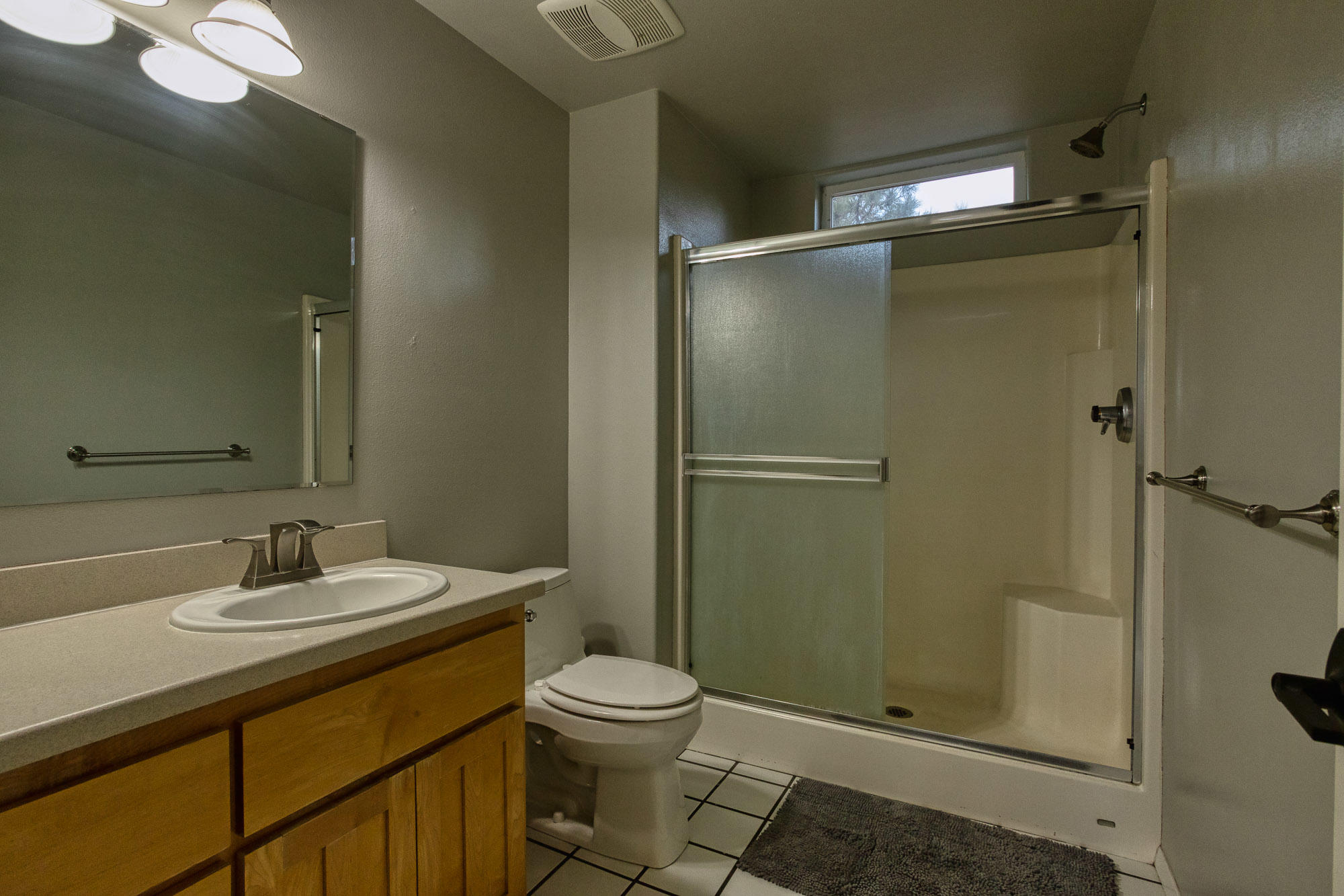 19490 Calico Road Bend, OR 97702 - Photo 39 of 67 a bathroom with a sink toilet and shower