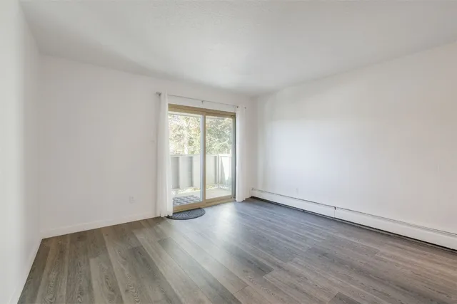 a view of an front door