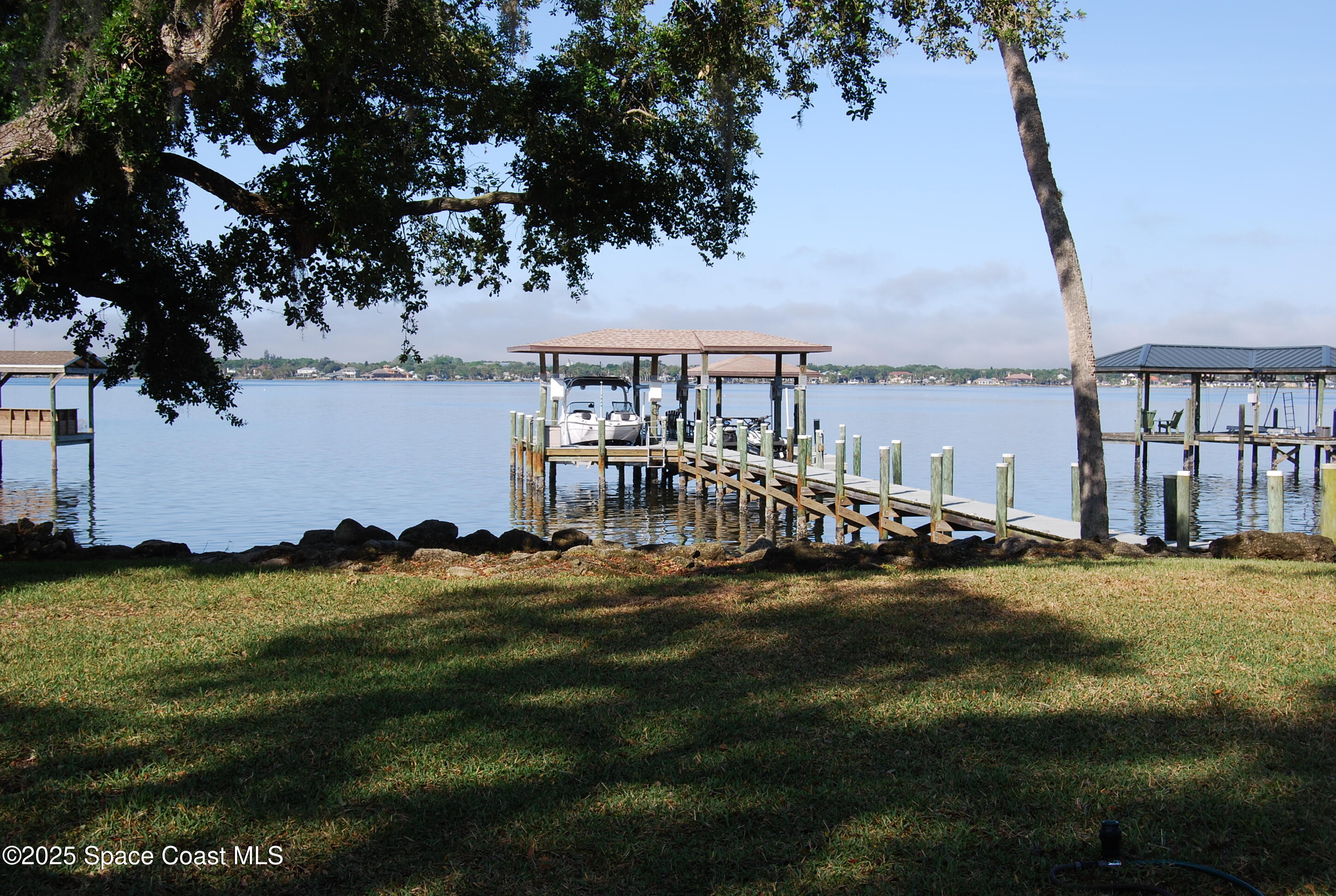 4285 Randon Lane Merritt Island, FL 32952 - Photo 9 of 24 9randon rearyard dockview