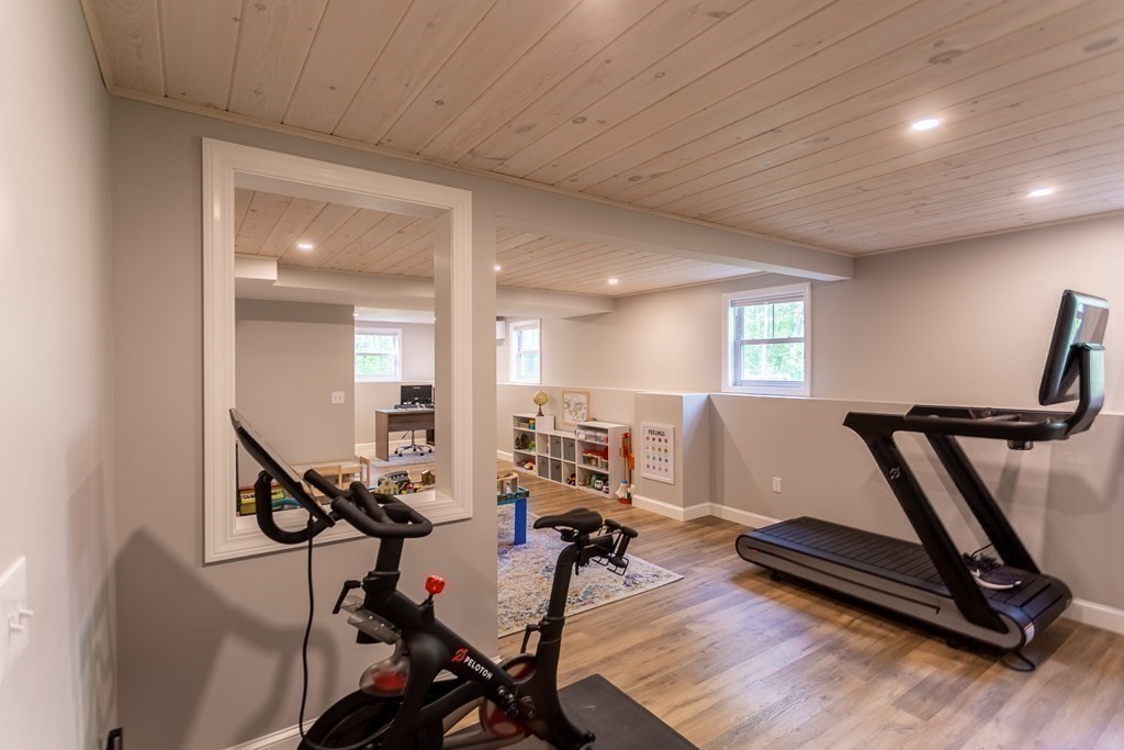 46 True Road Salisbury, MA 01952 - Photo 23 of 25 a view of a room with gym equipment