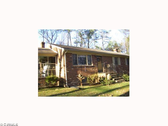 8200 Luton Road Richmond, VA 23235 - Photo 1 of 1 Exterior Front - Full Basement, 70% finished, with integral garage. Additional acreage (possible commercial) available. Call agent for details.