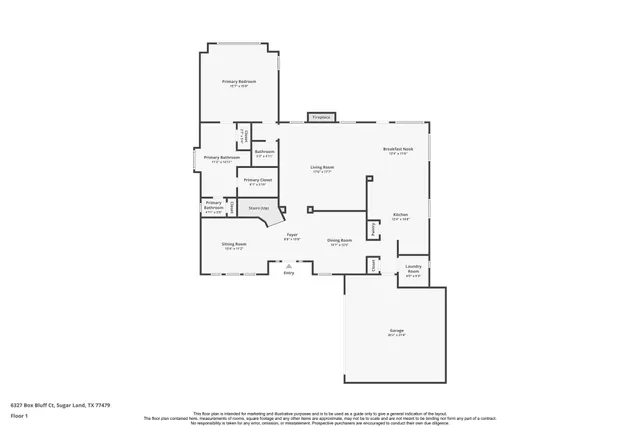 $390,000 | 6327 Box Bluff Court, Sugar Land, TX 77479