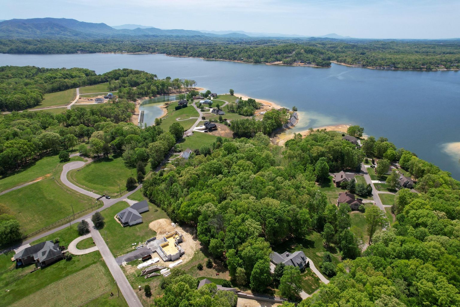 37 McCorkle Road White Pine, TN 37890 - Photo 12 of 21 a view of a lake with a city view