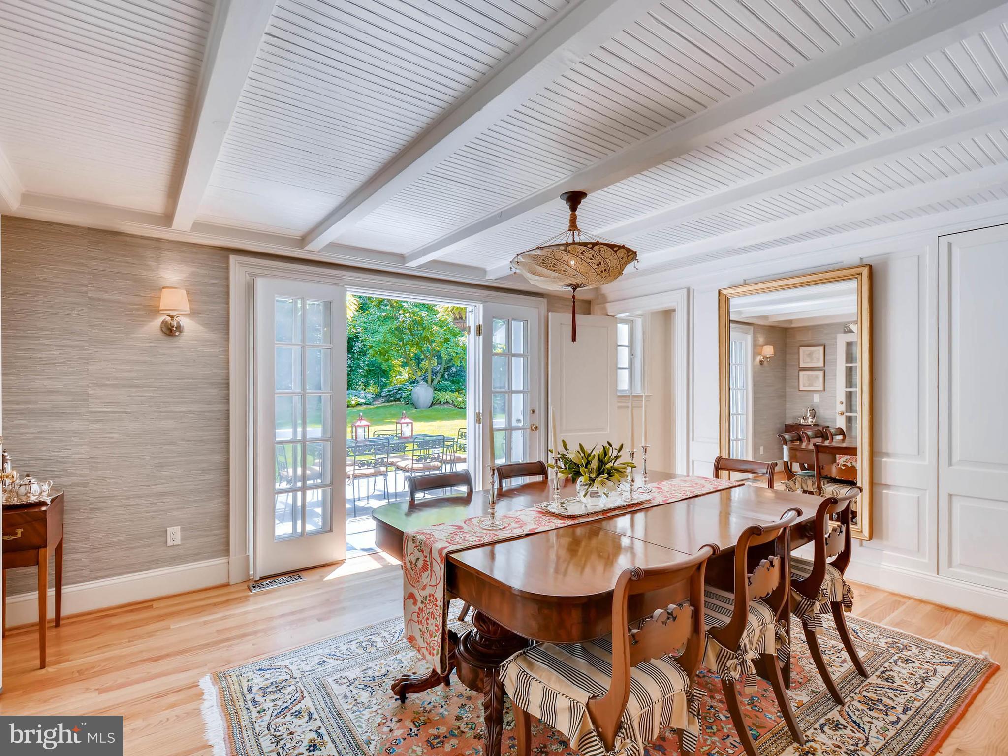 1201 Berwick Road Baltimore, MD 21204 - Photo 10 of 30 Dining Room - opens to rear bluestone terraces