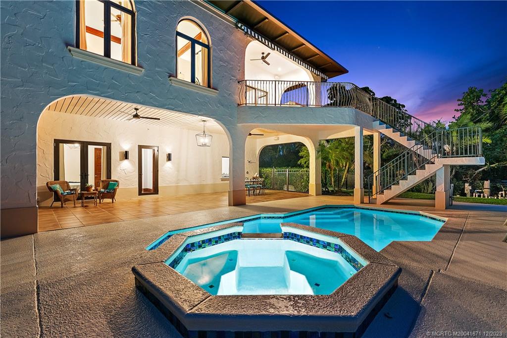 15 Middle Road Sewall's Point, FL 34996 - Photo 58 of 61 a view of swimming pool with outdoor seating