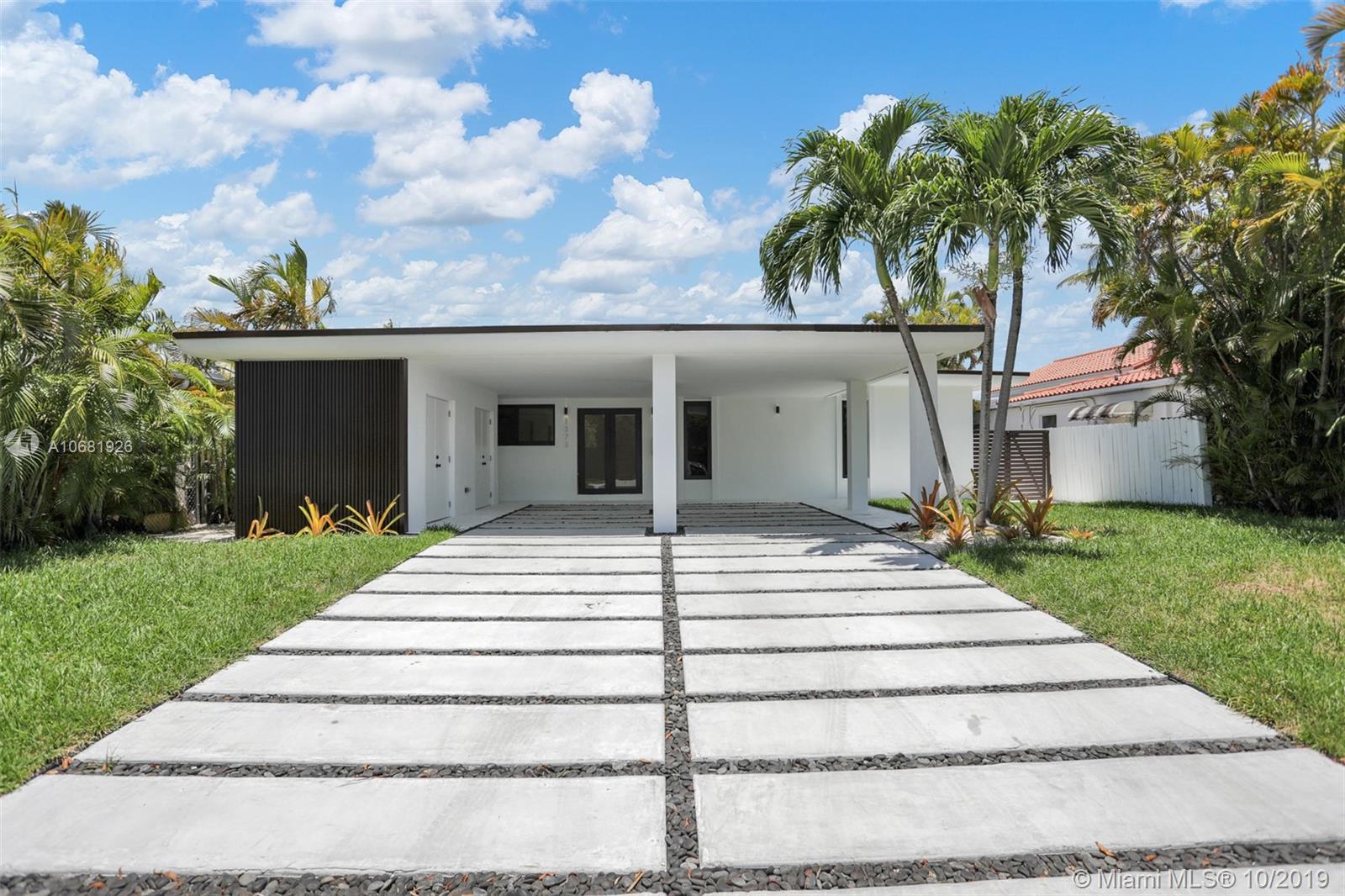1375 Daytonia Road Miami Beach, FL 33141 - Photo 1 of 12 NEw driveway
