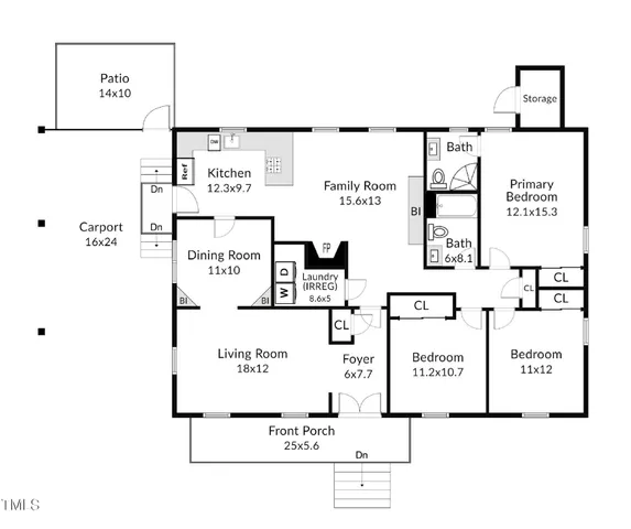 $3,500 | 419 Emerson Drive, Raleigh, NC 27609