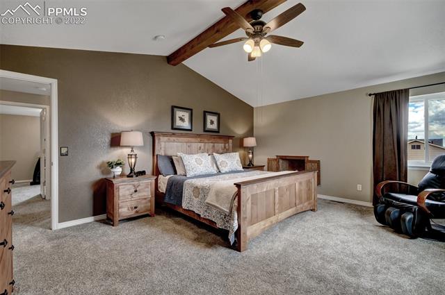 8460 Tibbs Road Peyton, CO 80831 - Photo 22 of 37 Another View of Primary Bedroom w/Mt. Views
