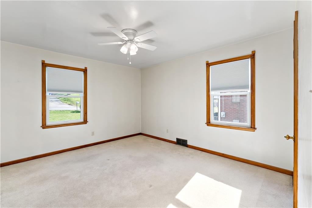 220 McClelland Road Canonsburg, PA 15317 - Photo 12 of 38 a view of an empty room with a window