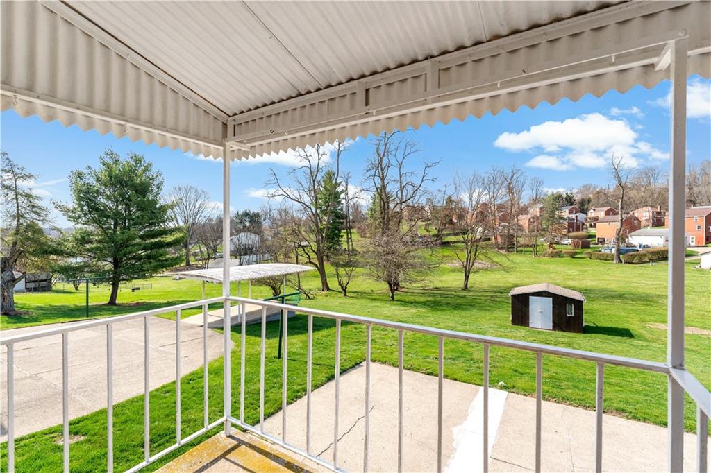 220 McClelland Road Canonsburg, PA 15317 - Photo 29 of 38 a view of a balcony with lake view