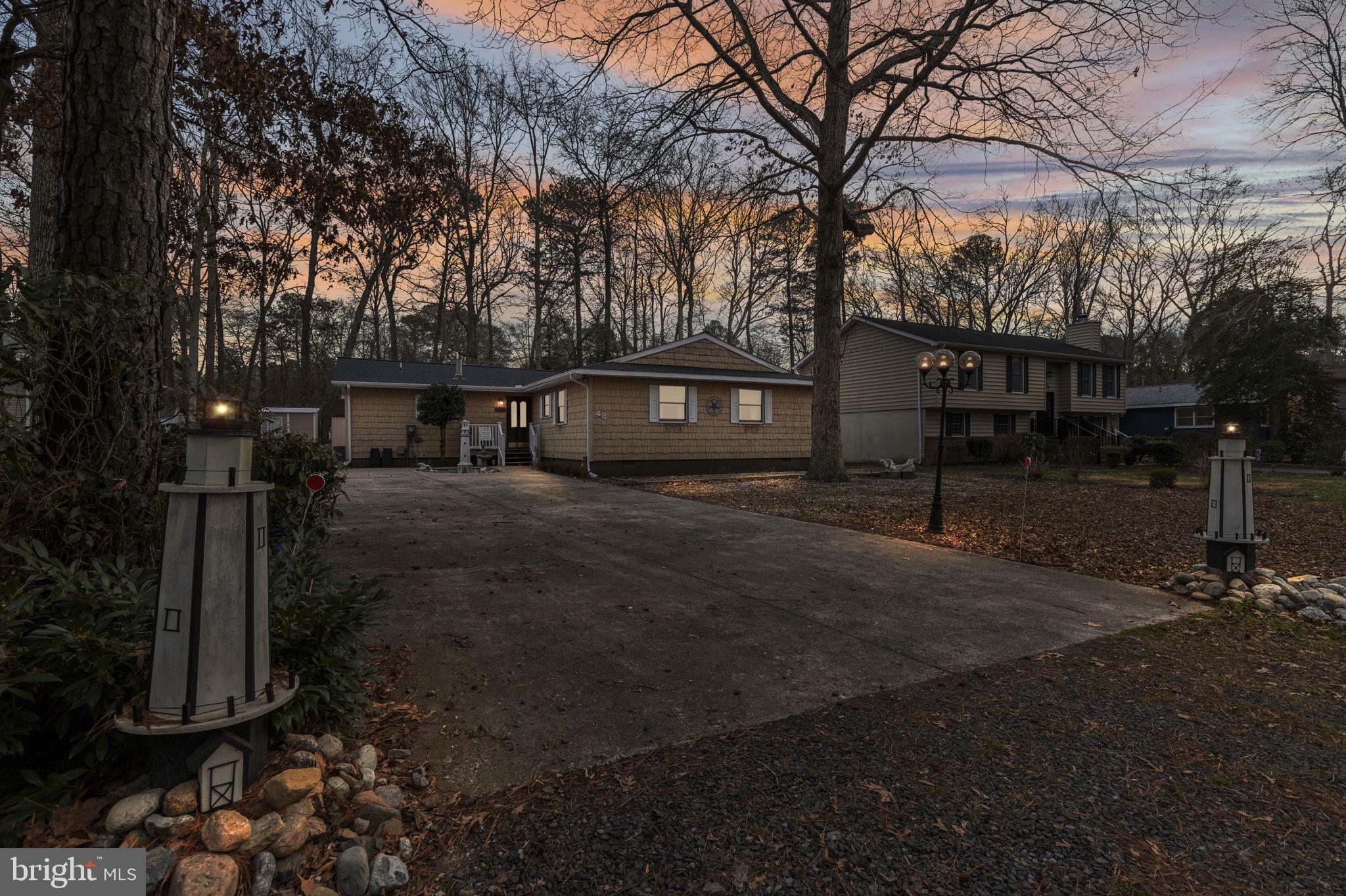 48 Battersea Road Ocean Pines, MD 21811 - Photo 41 of 46 a view of house with yard and tree s