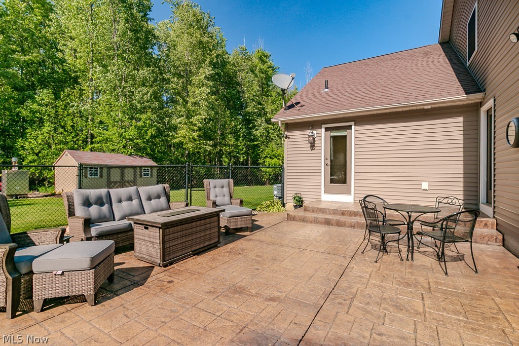 3991 North Myers Road Geneva, OH 44041 - Photo 9 of 43 Large patio for summertime fun