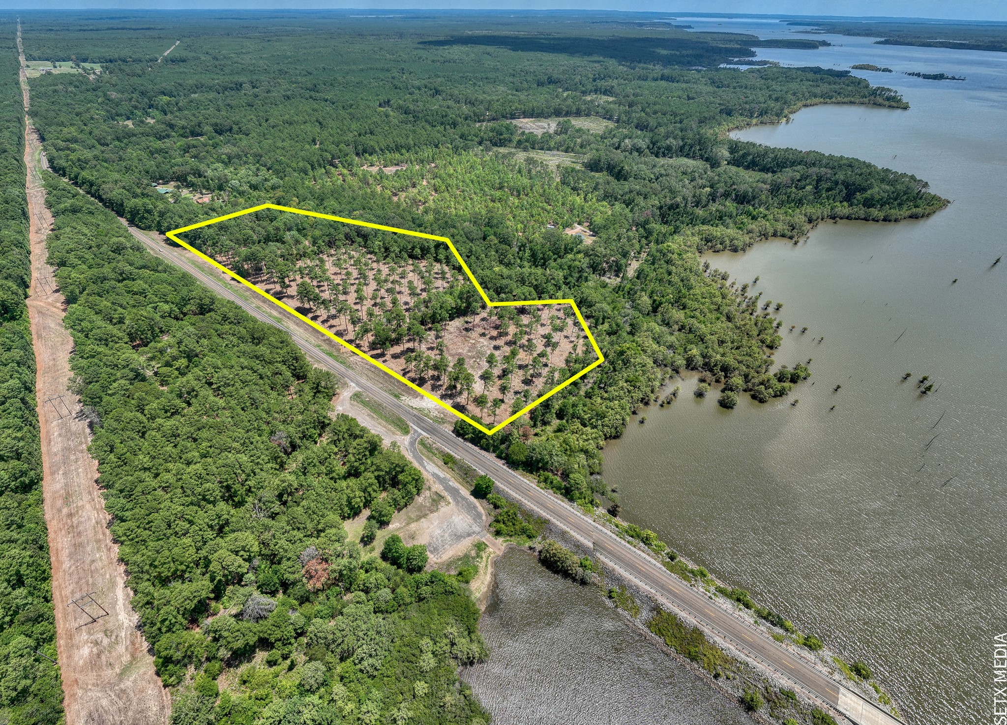 a view of a balcony with an outdoor space