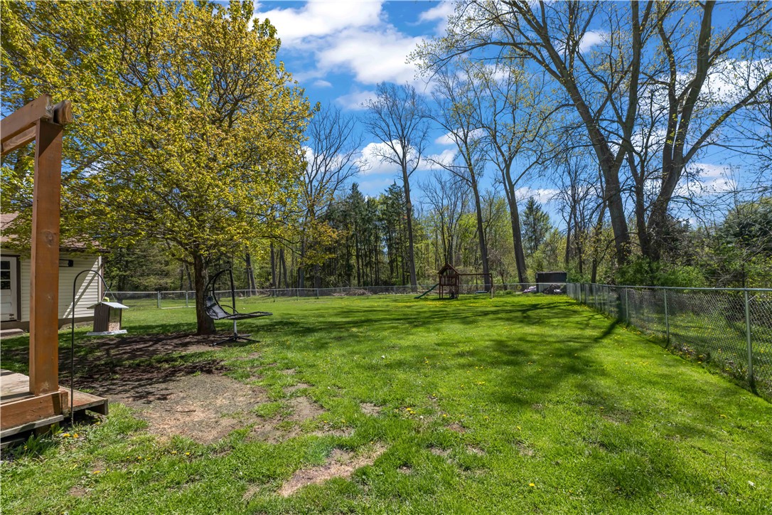 14404 Lime Kiln Road Barre, NY 14411 - Photo 35 of 40 Fenced Backyard