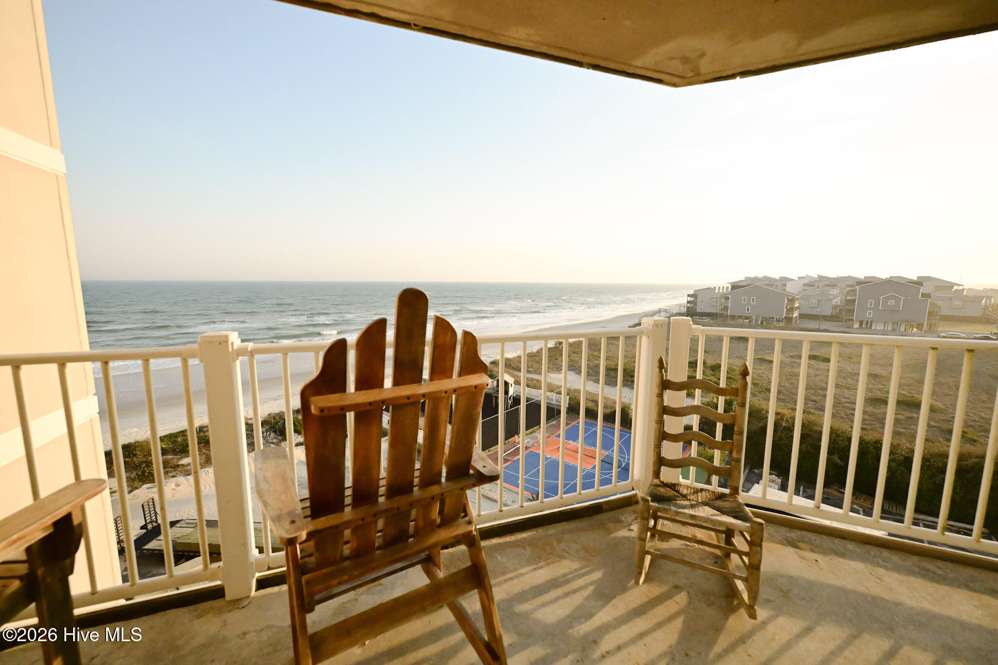 2000 New River Inlet Road, Unit 1404 North Topsail Beach, NC 28460 - Photo 19 of 29 view 2 from balcony