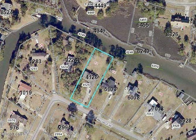180 Wallace Road Beaufort, NC 28516 - Photo 25 of 25 map