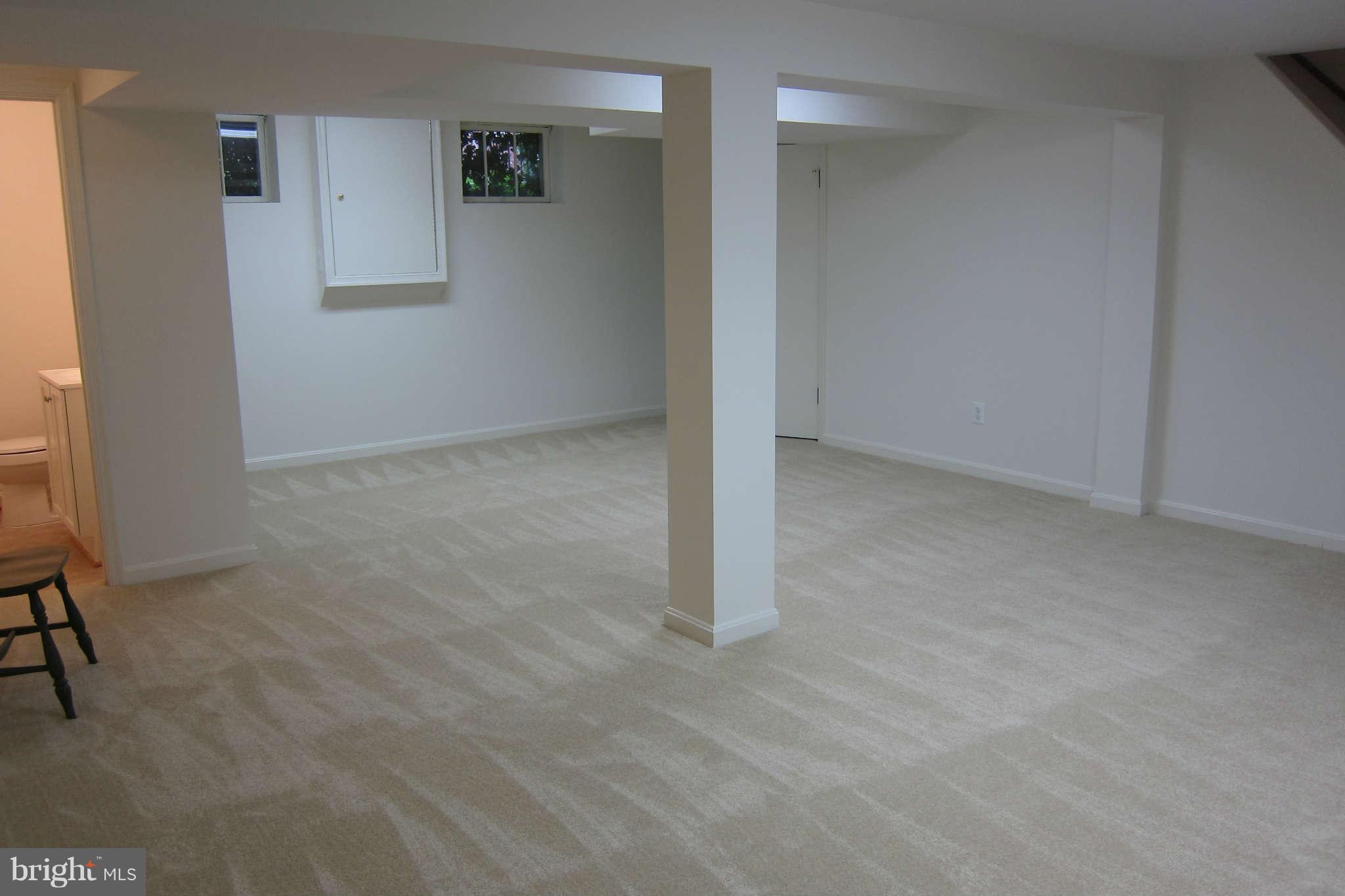 8642 Gateshead Road Alexandria, VA 22309 - Photo 17 of 20 Lower Level Rec Room, New carpet and paint
