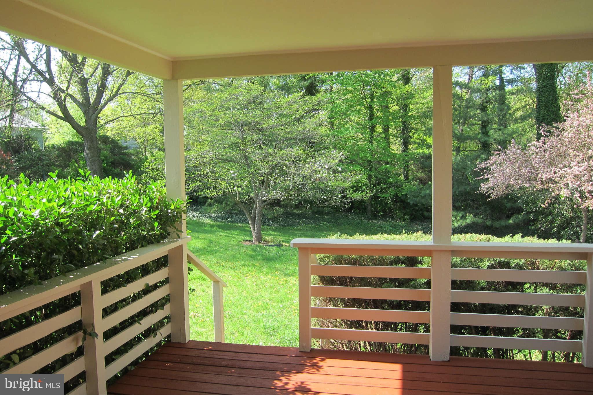 8642 Gateshead Road Alexandria, VA 22309 - Photo 7 of 20 Backyard Porch