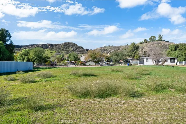 a view of an outdoor space and a yard