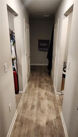 a view of entryway with stairs and a window