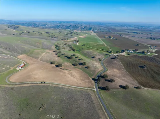 an aerial view of a beach