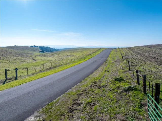 a view of an ocean and beach