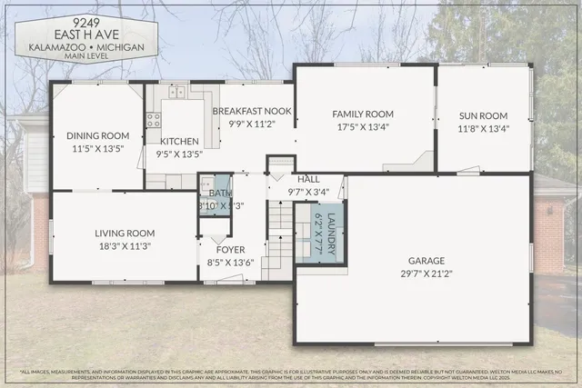 $425,000 | 9249 East H Avenue, Galesburg, MI 49053