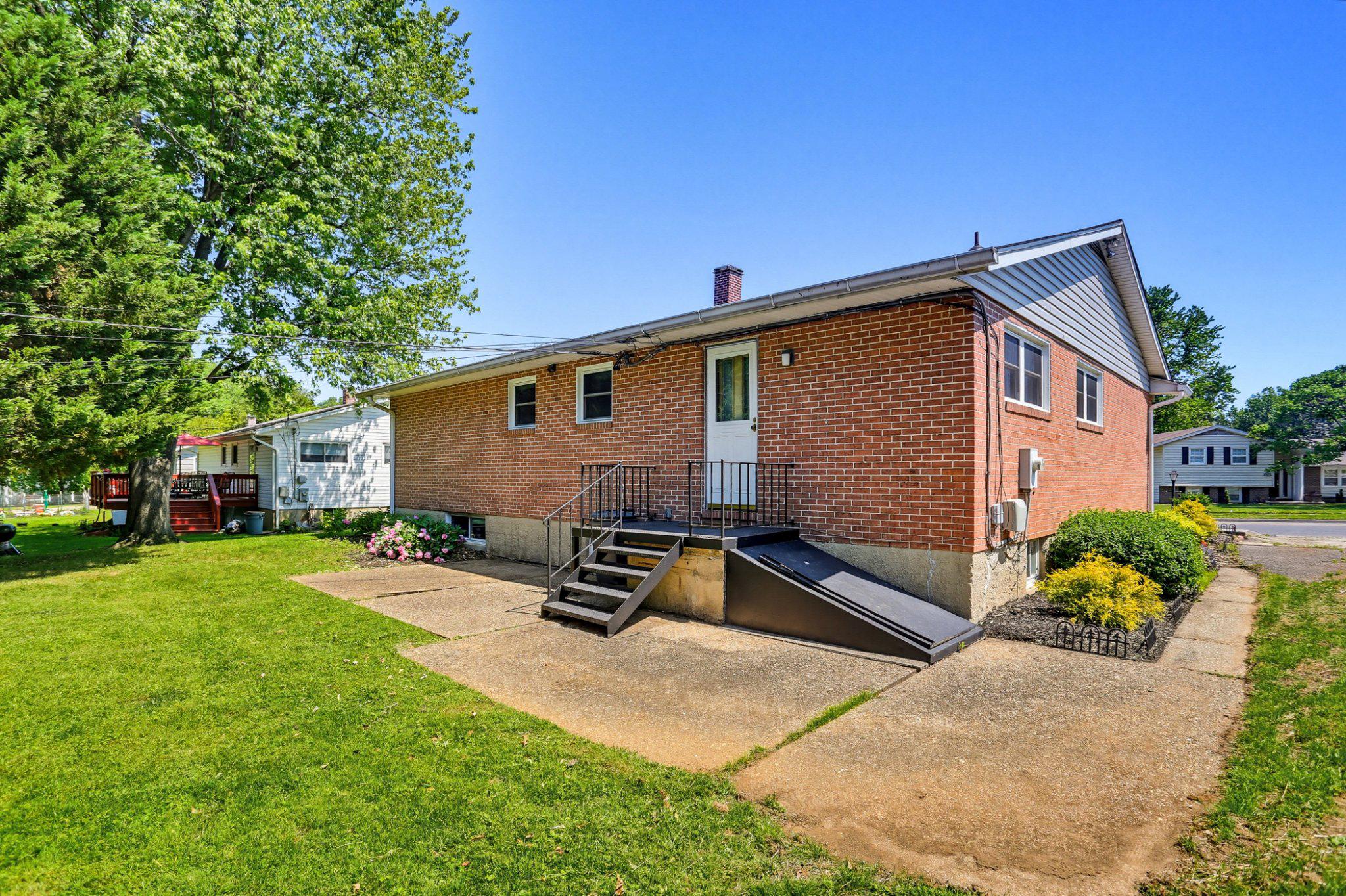 8145 Scotts Level Road Pikesville, MD 21208 - Photo 40 of 45 Rear porch and patio