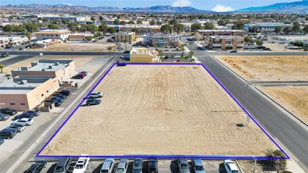 an aerial view of city