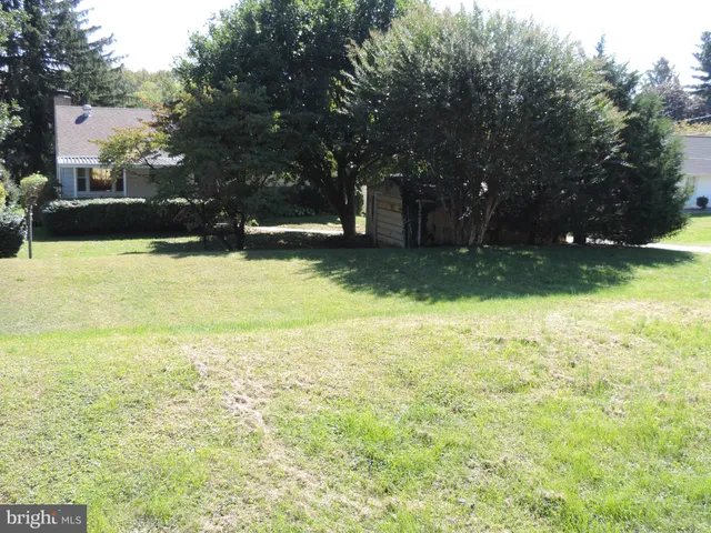 a view of outdoor space with trees