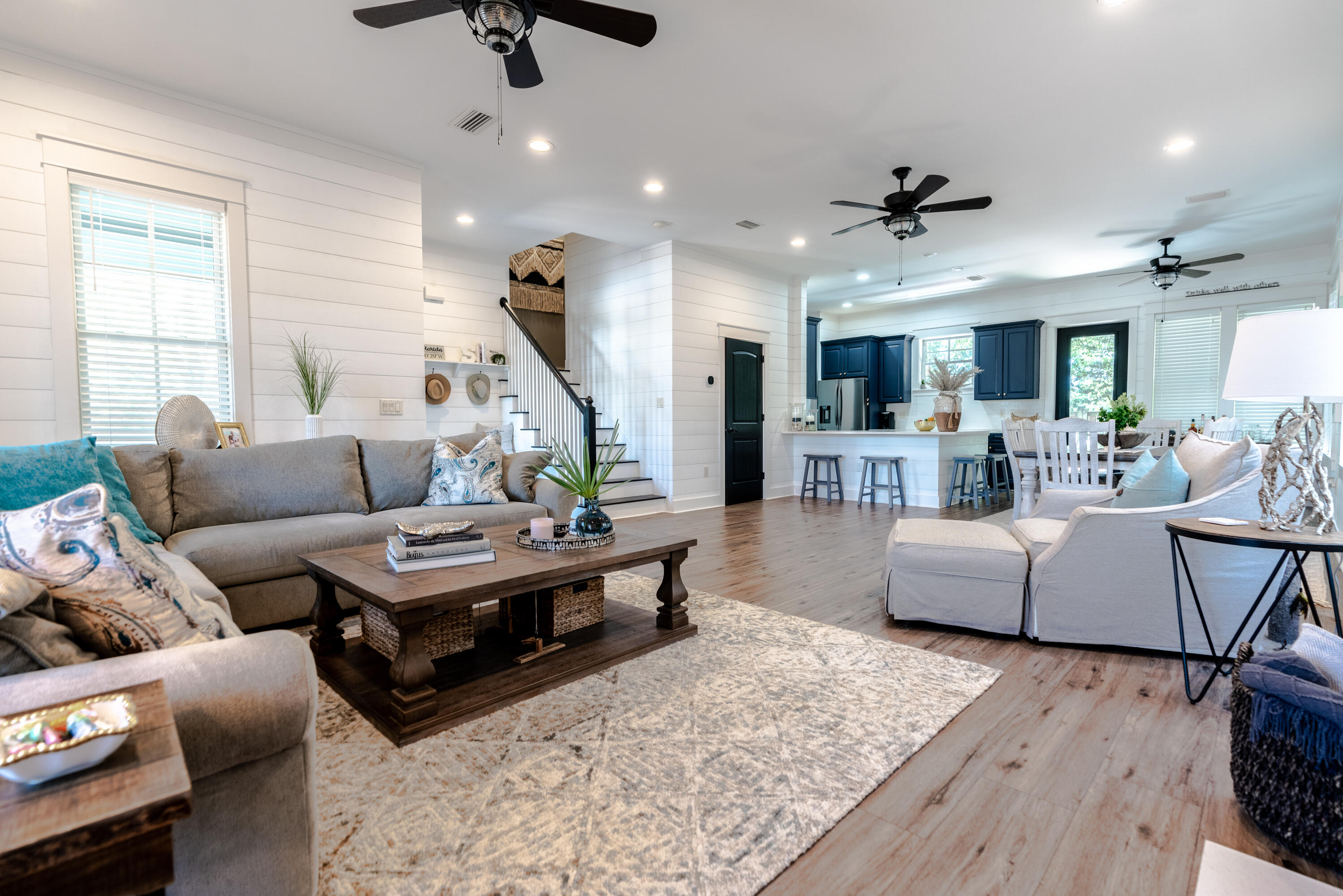 11 West Willow Mist Road Inlet Beach, FL 32461 - Photo 3 of 45 a living room with furniture and a wooden floor