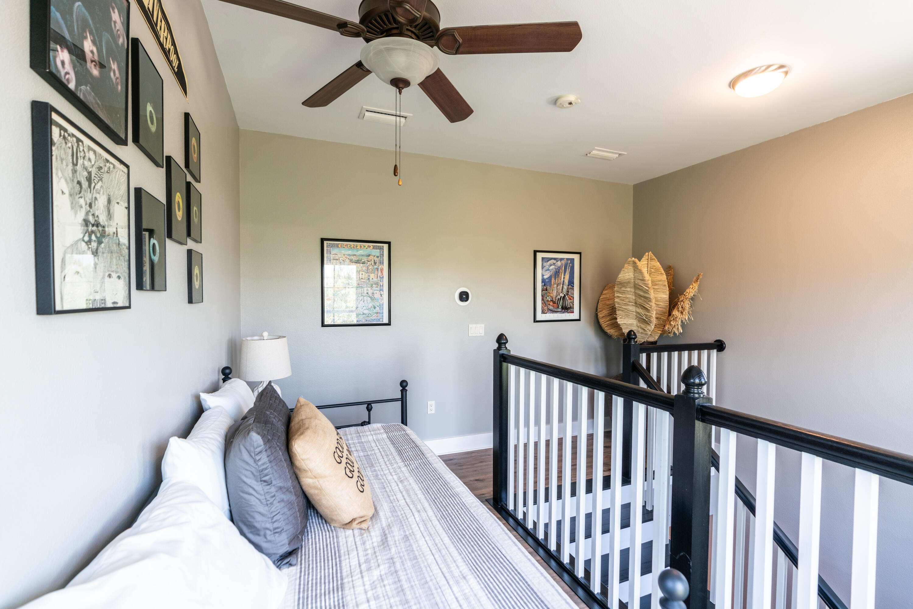 11 West Willow Mist Road Inlet Beach, FL 32461 - Photo 35 of 45 a bedroom with furniture and wooden floor