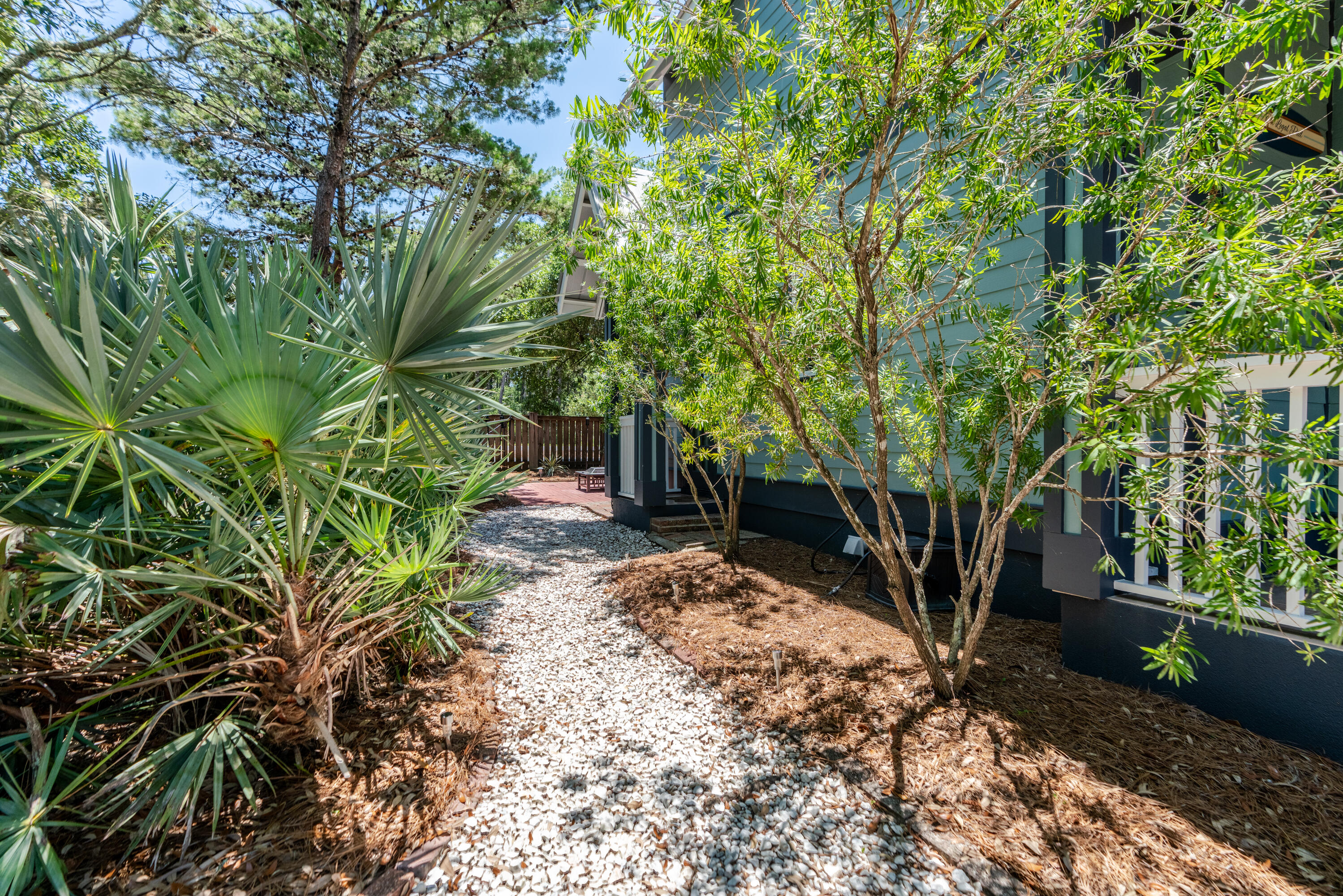 11 West Willow Mist Road Inlet Beach, FL 32461 - Photo 40 of 45 a backyard of a house with lots of green space
