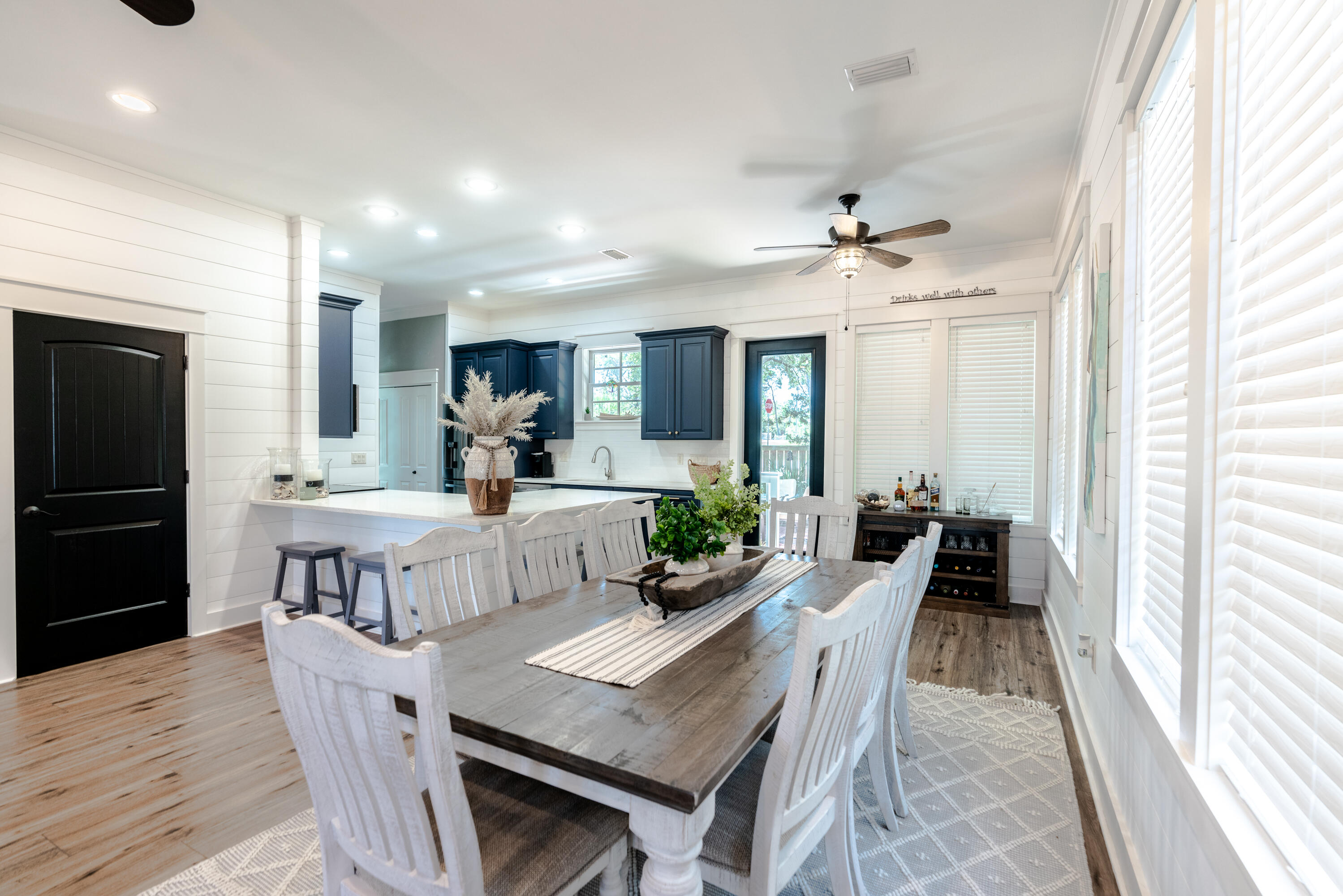 11 West Willow Mist Road Inlet Beach, FL 32461 - Photo 6 of 45 a view of a dining room with furniture window and wooden floor