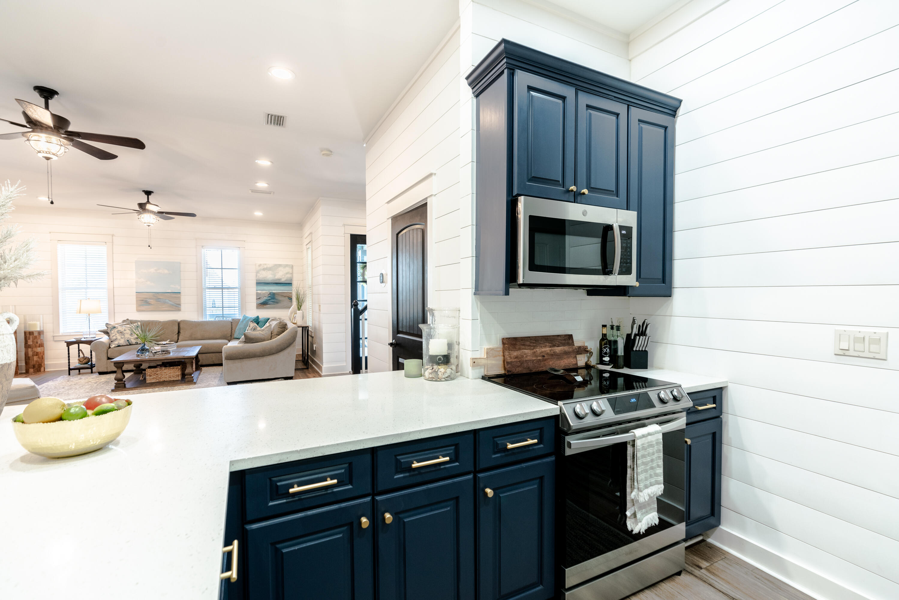 11 West Willow Mist Road Inlet Beach, FL 32461 - Photo 9 of 45 a kitchen with a sink stove and cabinets