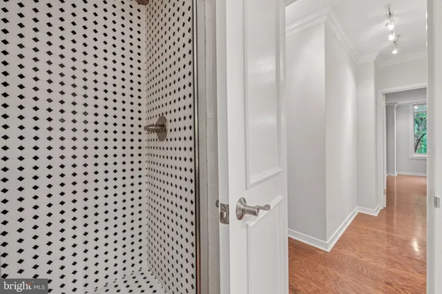 a view of a bathroom