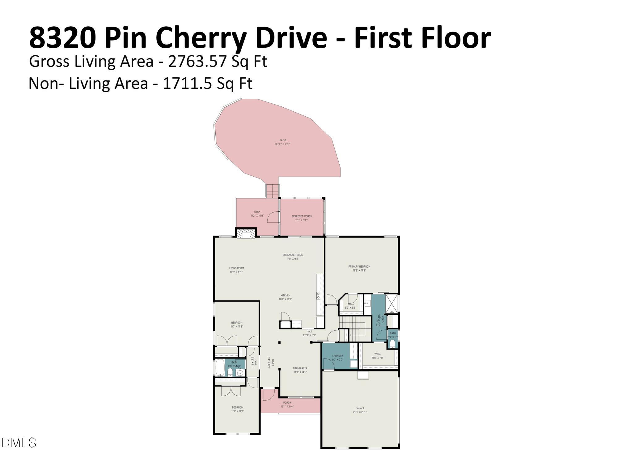 8320 Pin Cherry Drive Willow Spring, NC 27592 - Photo 47 of 48 8320-pin-cherry-drive-floorplans-1